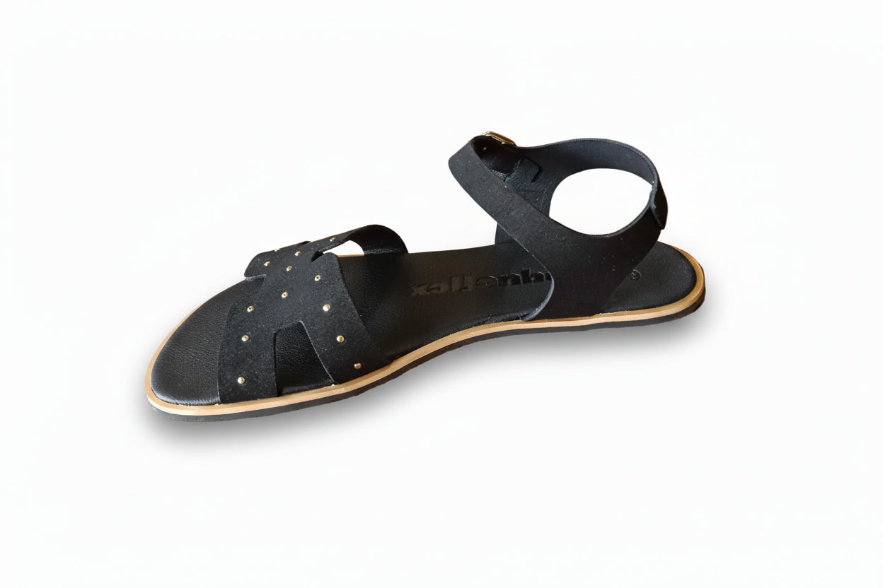 Sandalia Barefoot Coqueflex negro