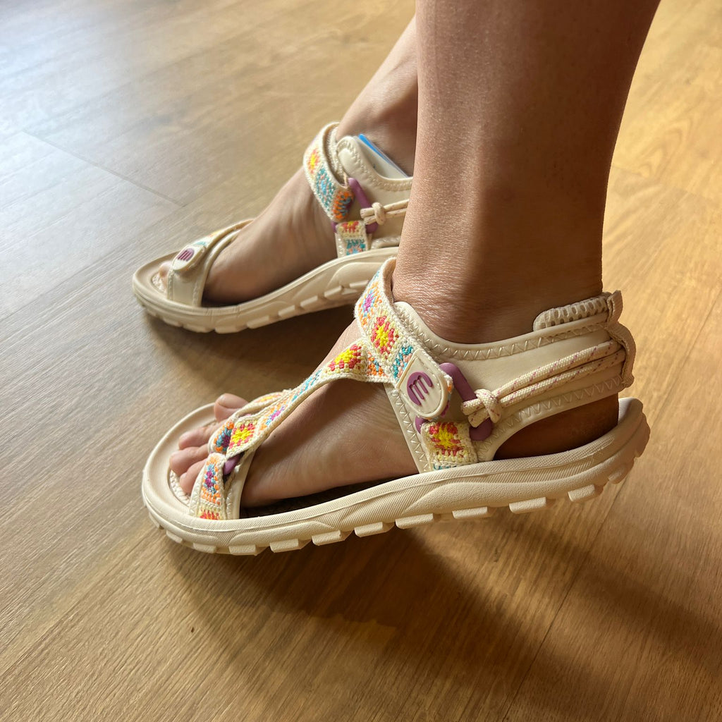 Sandalia Barefoot Mustang Sport Crochety