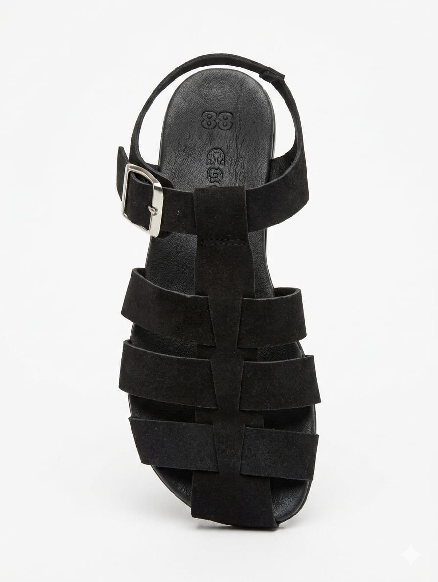 Cangrejera Barefoot Coqueflex 1579 Negra
