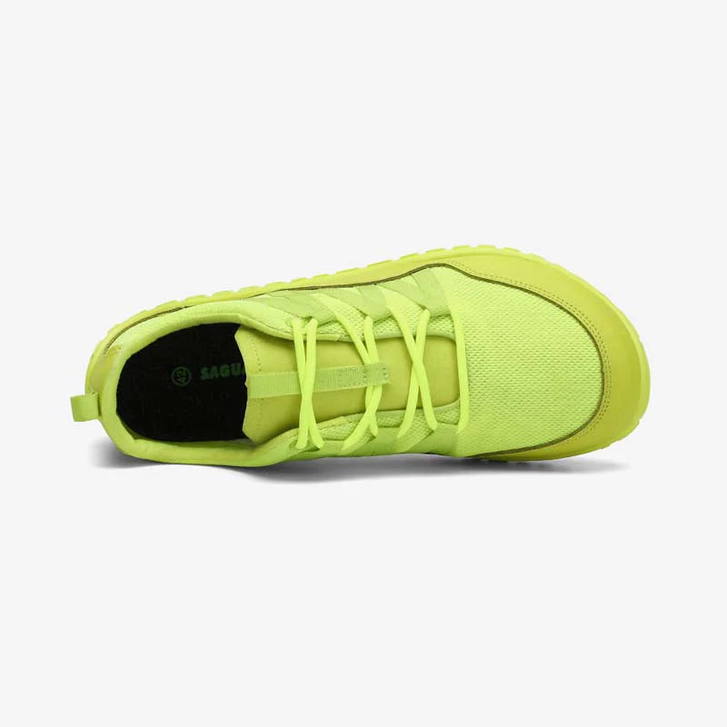 Saguaro Forestep I Verde Fluorescente – Calzado Minimalista Flexible y Transpirable