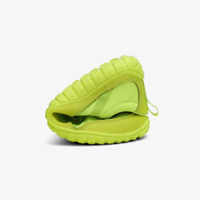 Saguaro Forestep I Verde Fluorescente – Calzado Minimalista Flexible y Transpirable