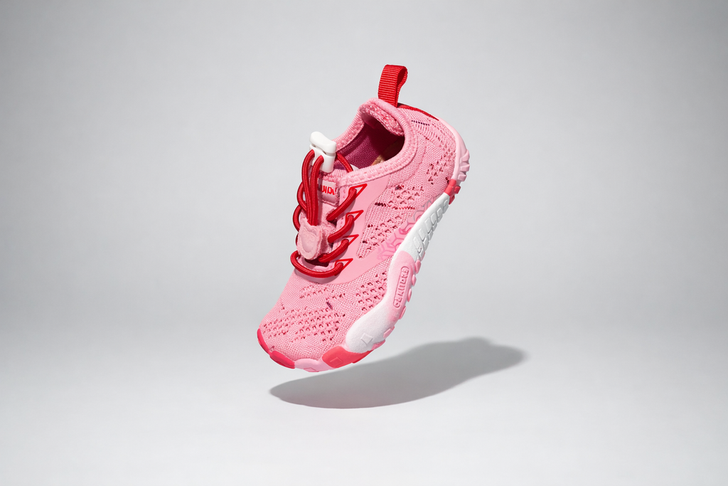 Zapatillas Infantiles Saguaro Niños – Deportivas, Ligeras y Transpirables, Suela Antideslizante, Cordón Elástico – Tallas 24 a 36 Rosa