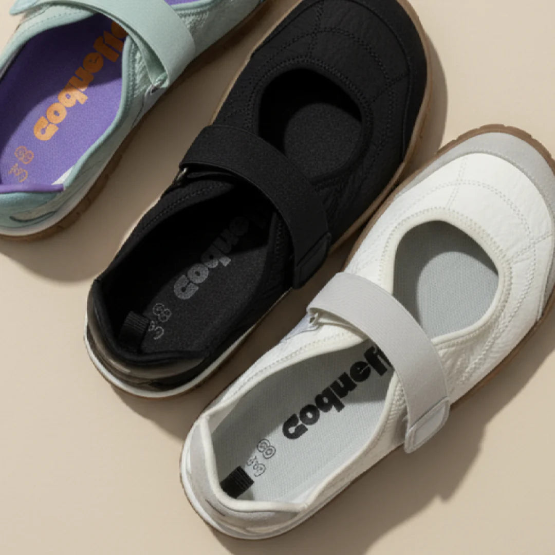 Merceditas Barefoot Negras Lira Coqueflex