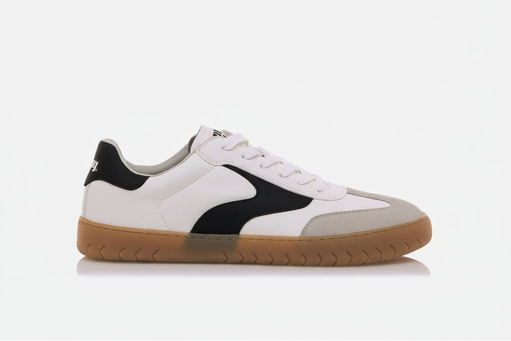 Deportivo Barefoot Hombre Blanco Mtng Free Jym – Zapatillas Minimalistas Veganas con Drop Cero y Puntera Ancha