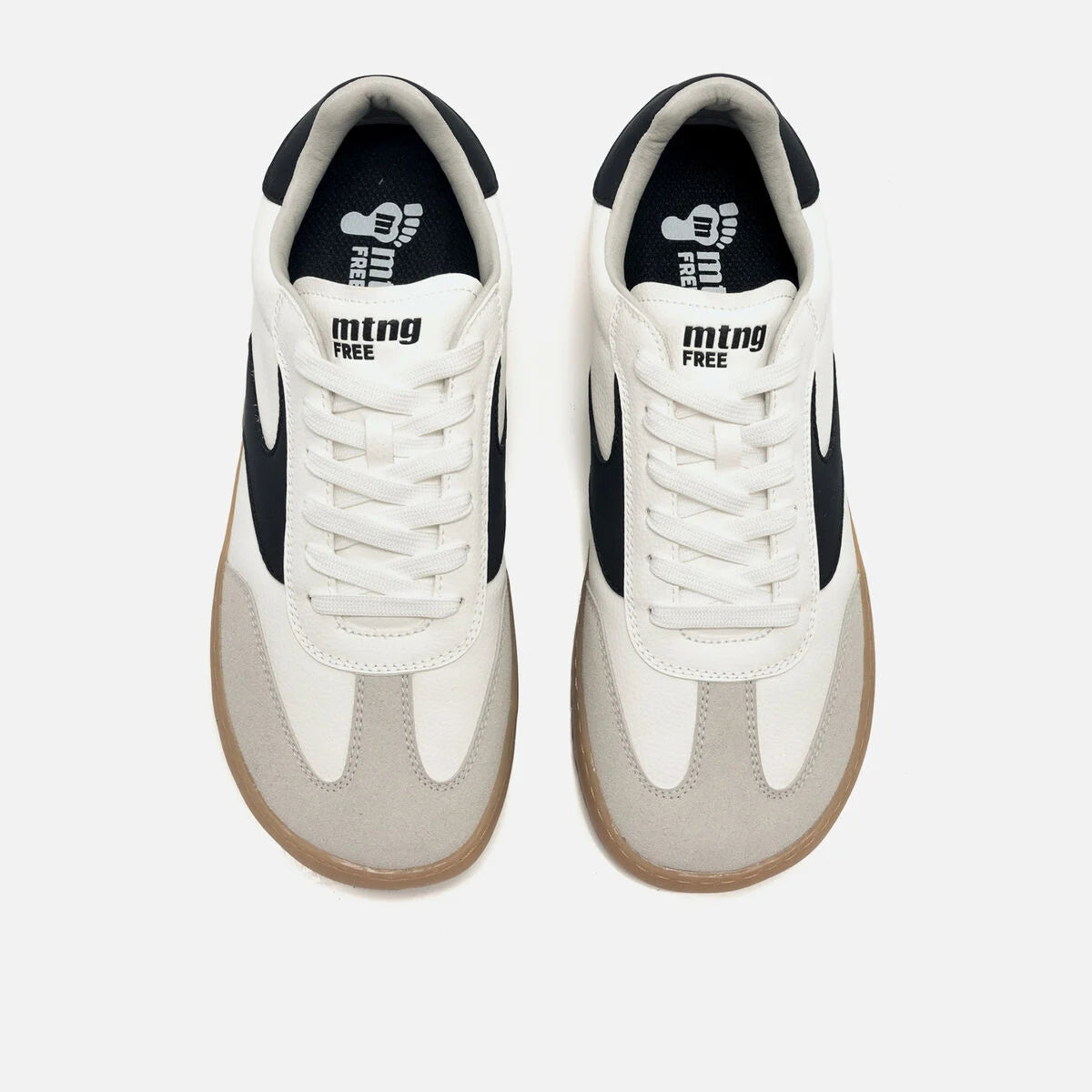 Deportivo Barefoot Hombre Blanco Mtng Free Jym – Zapatillas Minimalistas Veganas con Drop Cero y Puntera Ancha