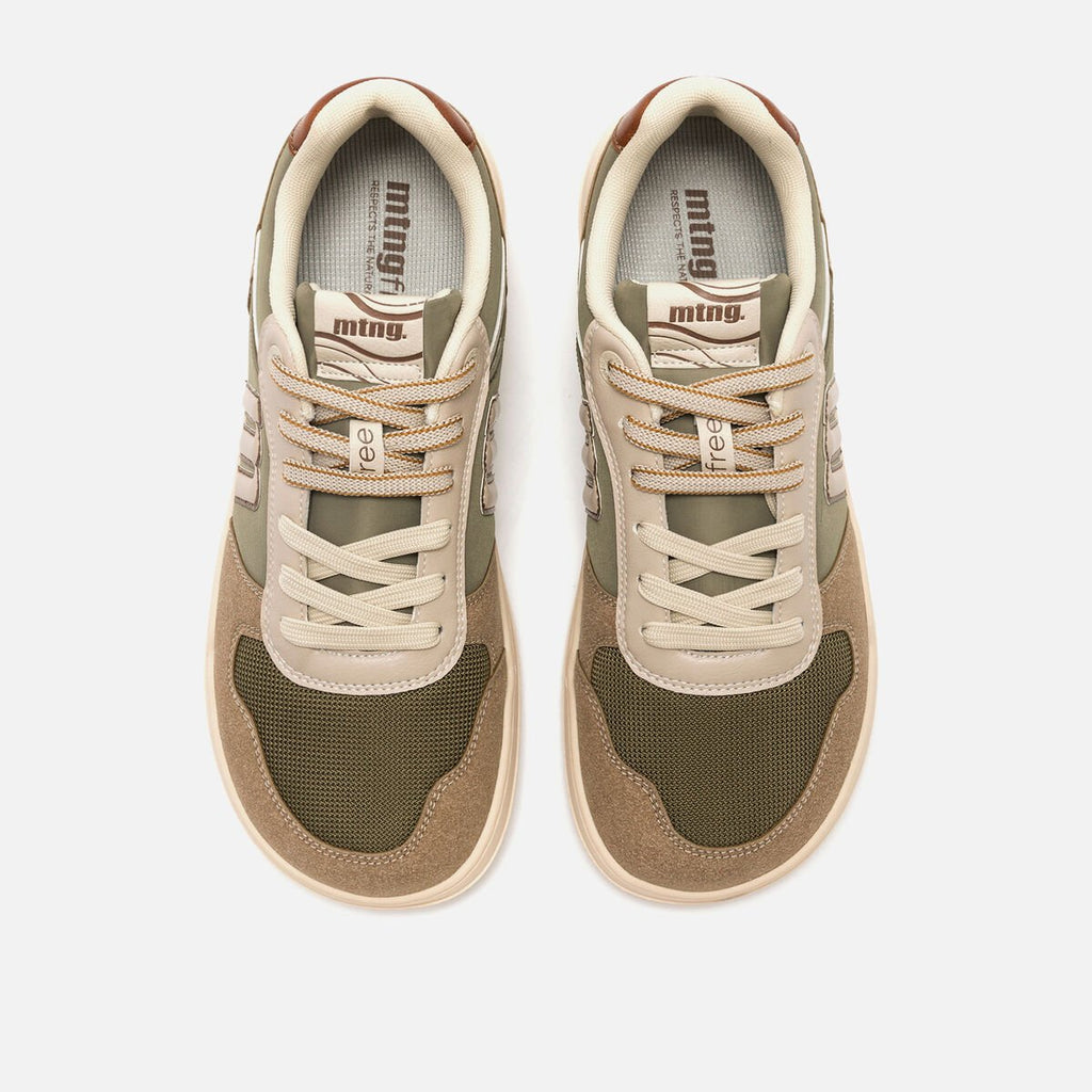 Zapatillas Barefoot Mustang Free Miami Caqui