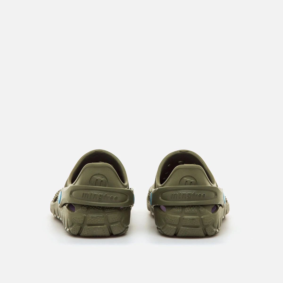 Zuecos Barefoot Mustang Evacare VERDE