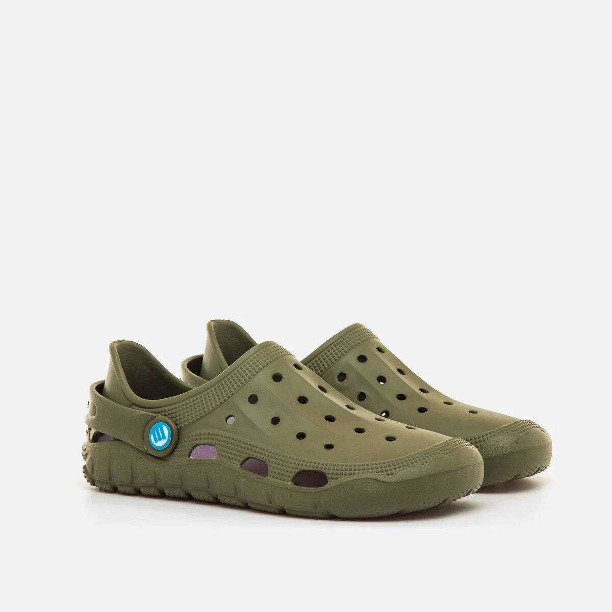 Zuecos Barefoot Mustang Evacare VERDE