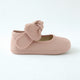Merceditas Barefoot Batilas con Lazo Extraíble Rosa