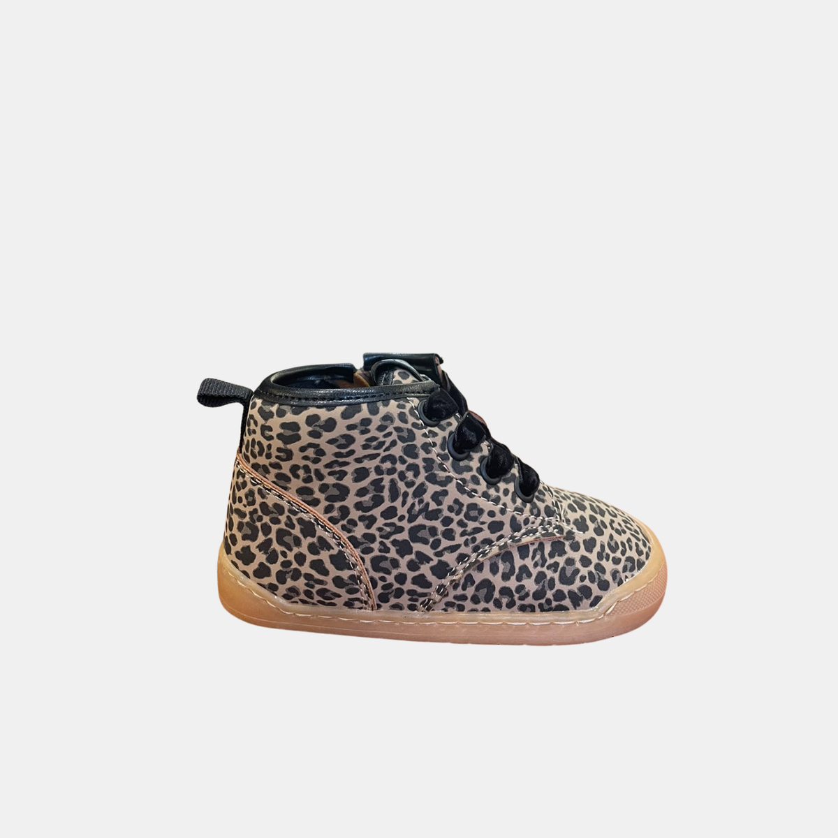 Botines Barefoot Mustang Free Estampado Leopardo