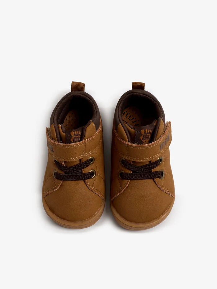 Botines Barefoot Mustang Free Baby Marrones