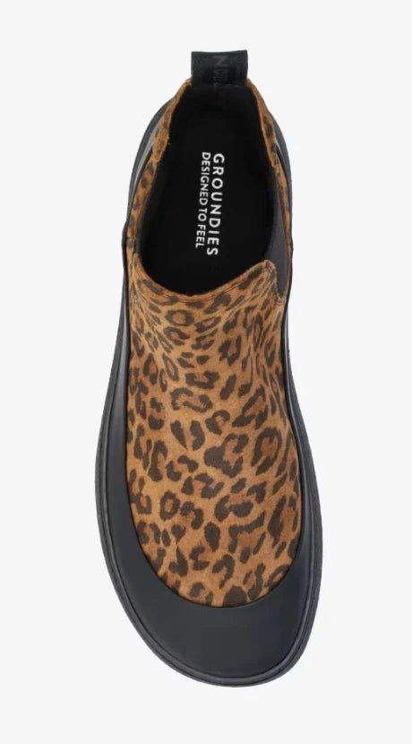 Botas Barefoot Leopardo Groundies Sienna