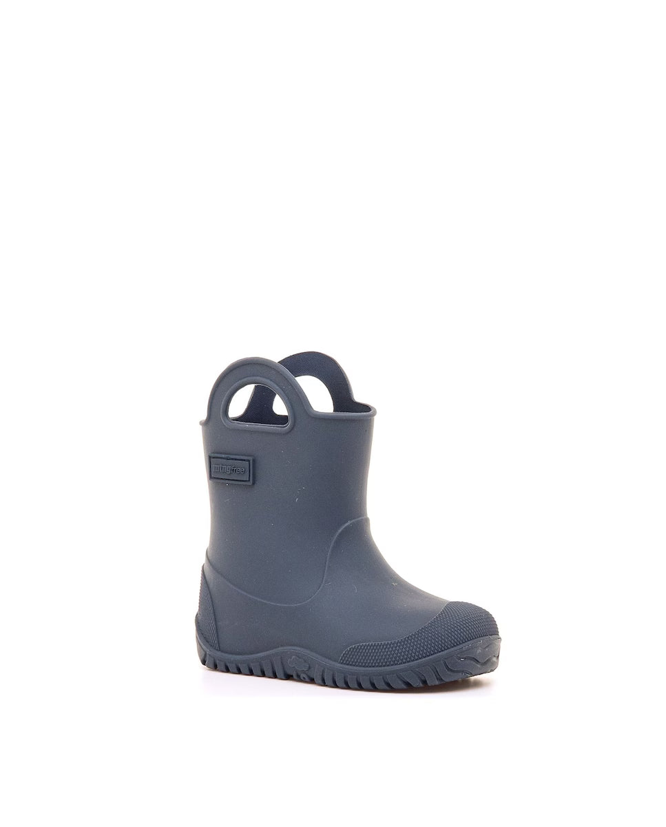 Botas de Agua Barefoot Mustang Infantiles Azules