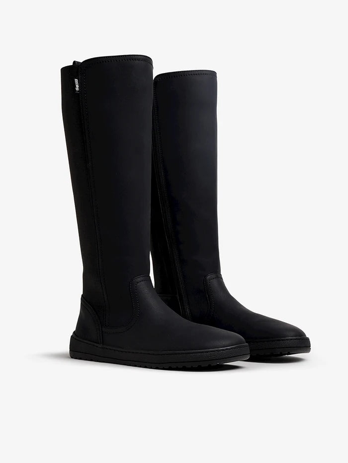 Botas Caña Alta Barefoot Mustang Alask Negras