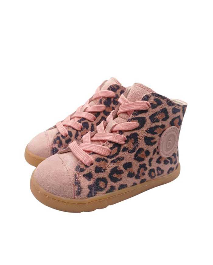 Botín Barefoot Coqueflex Leopardo Niña