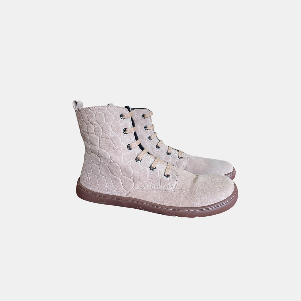 Botas Barefoot Flexinens Piel Serraje Camel