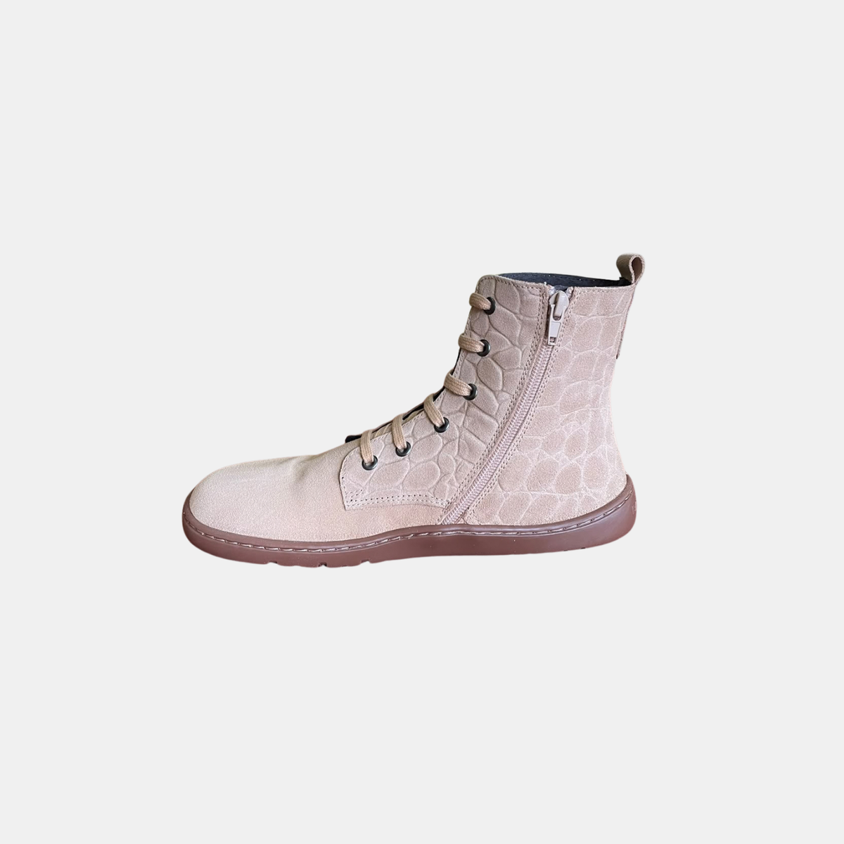 Botas Barefoot Flexinens Piel Serraje Camel