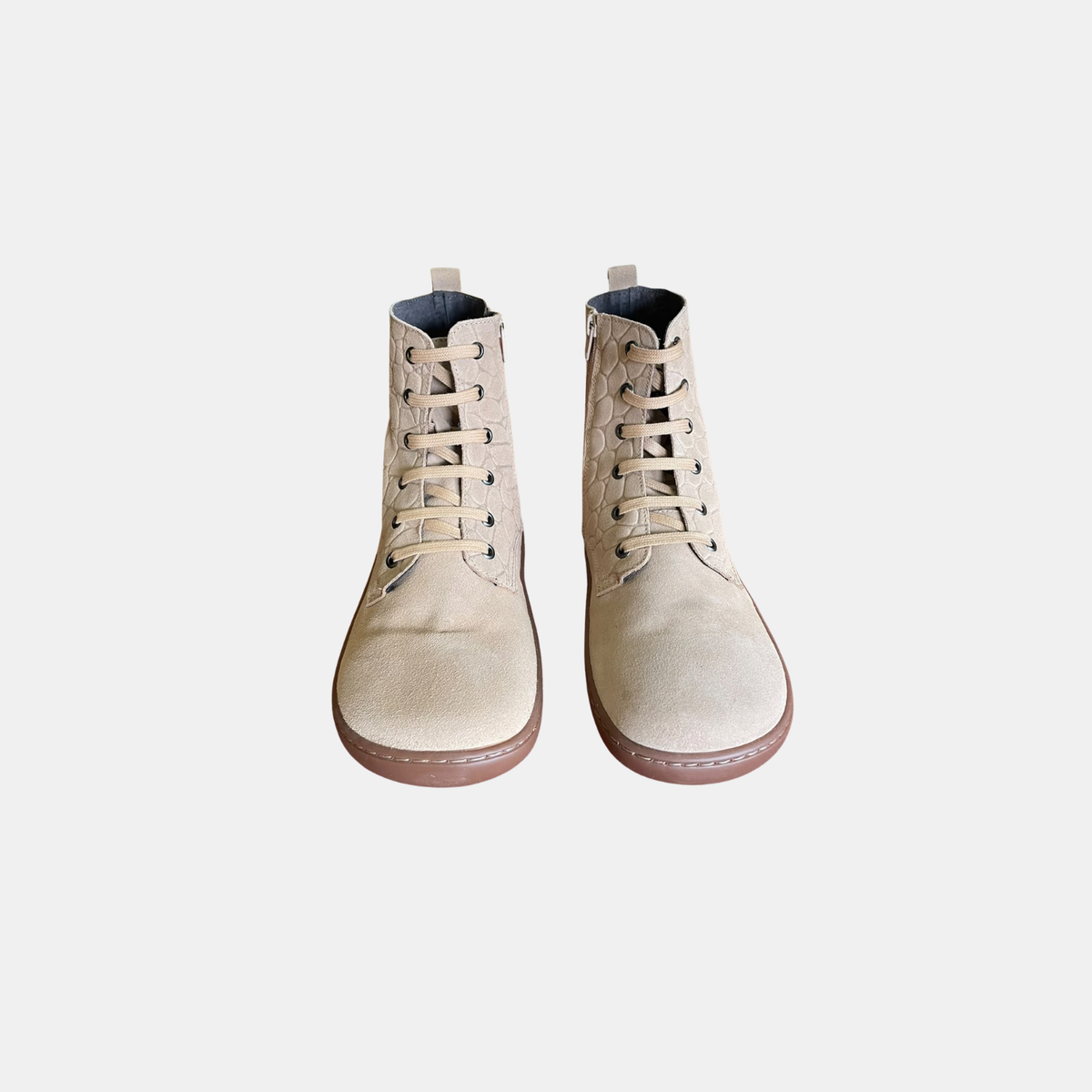 Botas Barefoot Flexinens Piel Serraje Camel