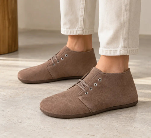 Botin Barefoot Batilas Serraje Taupe