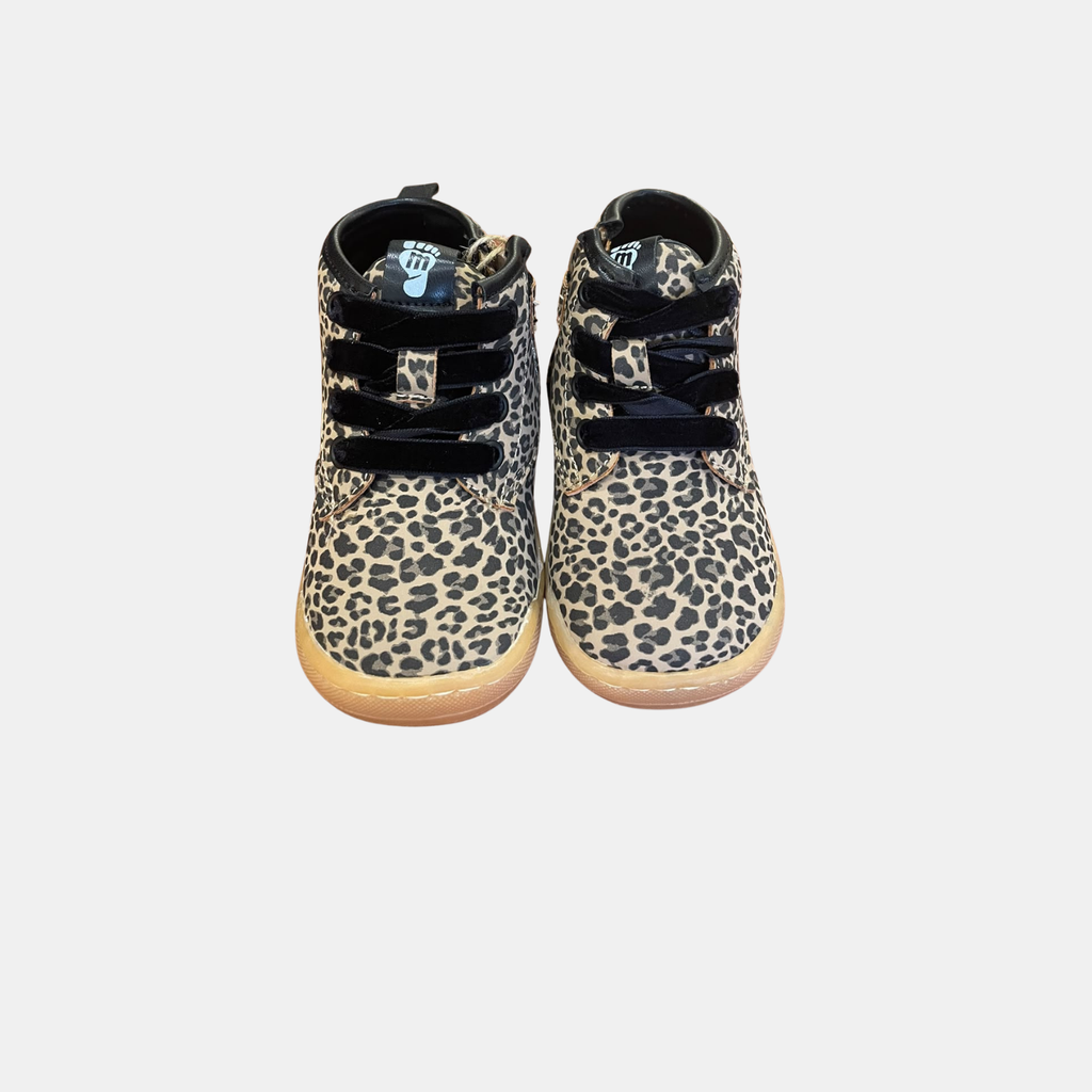 Botines Barefoot Mustang Free Estampado Leopardo