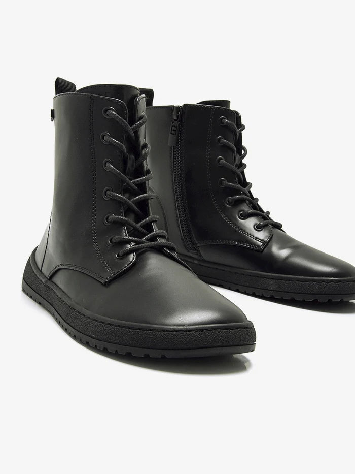 Botines Militares Barefoot Mustang Free Alaska Negros