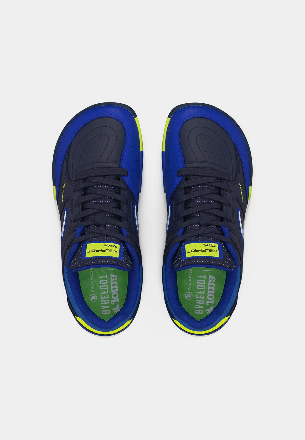 Zapatillas Barefoot Juvenil Joma Top Flex Futbol Sala Azul