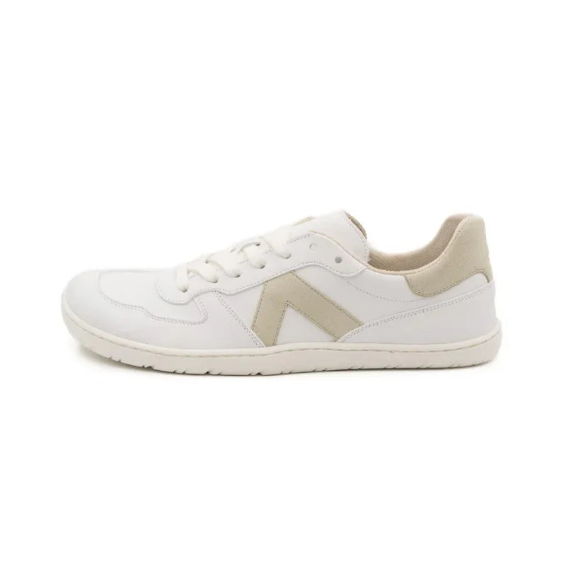 Zapatillas Barefoot Coqueflex Suede Blanco