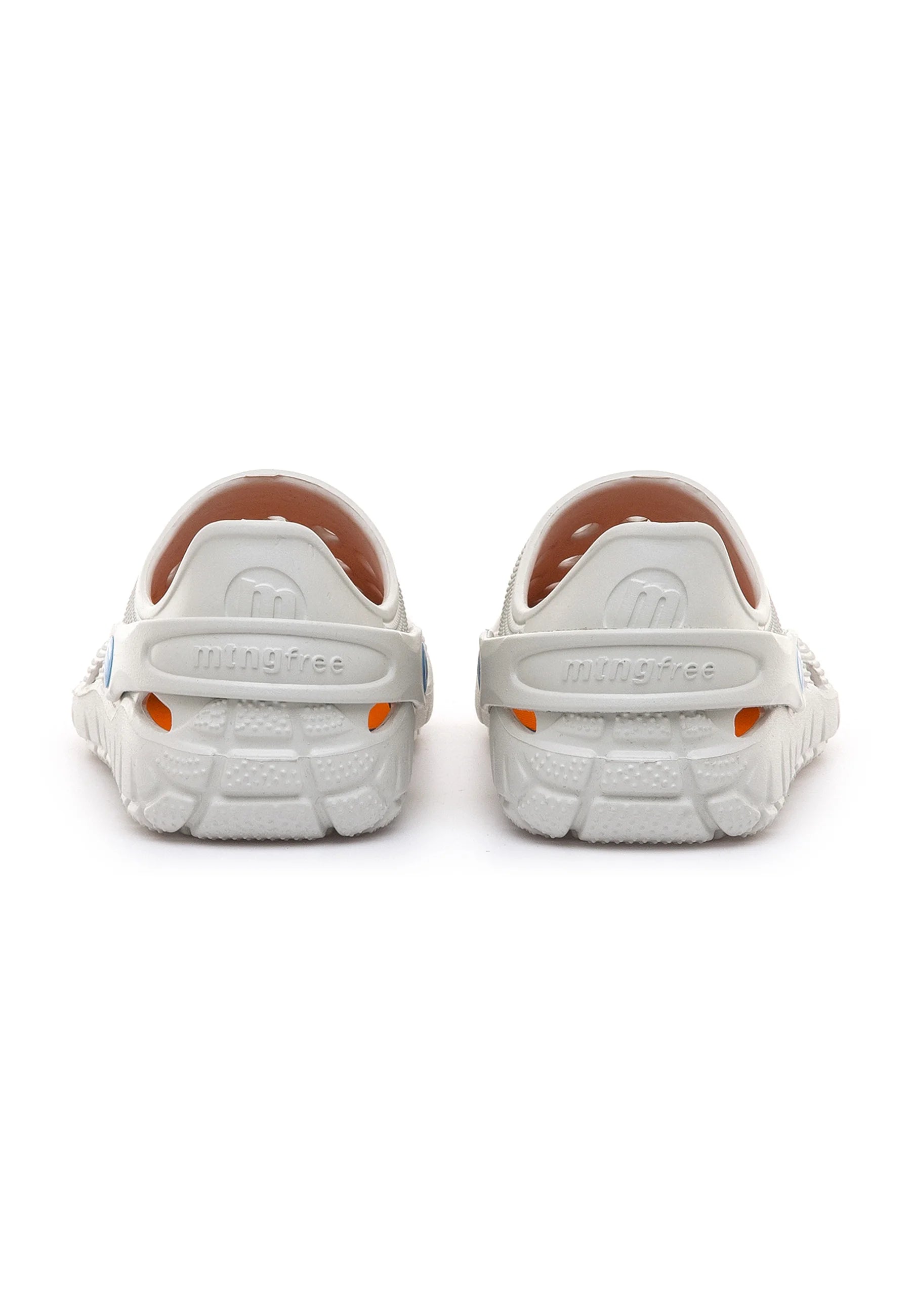 Zuecos Barefoot Mustang Evacare Blanco