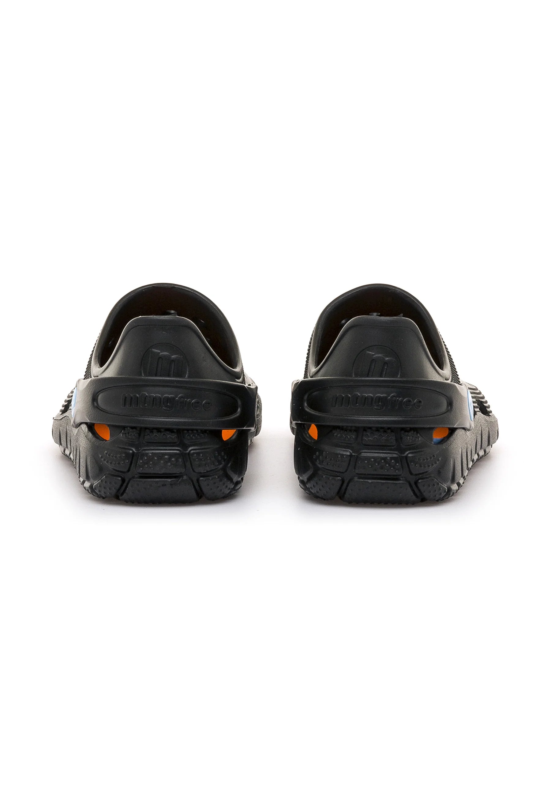Zuecos Barefoot Mustang Evacare Negro