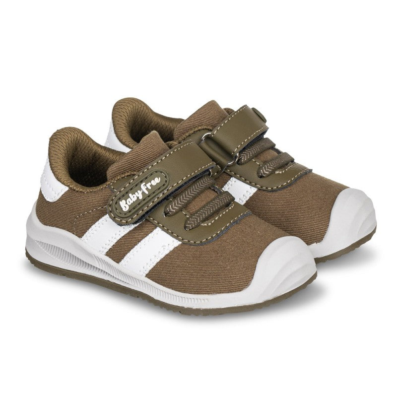 Deportivas Barefoot Doble Banda verde Baby Free