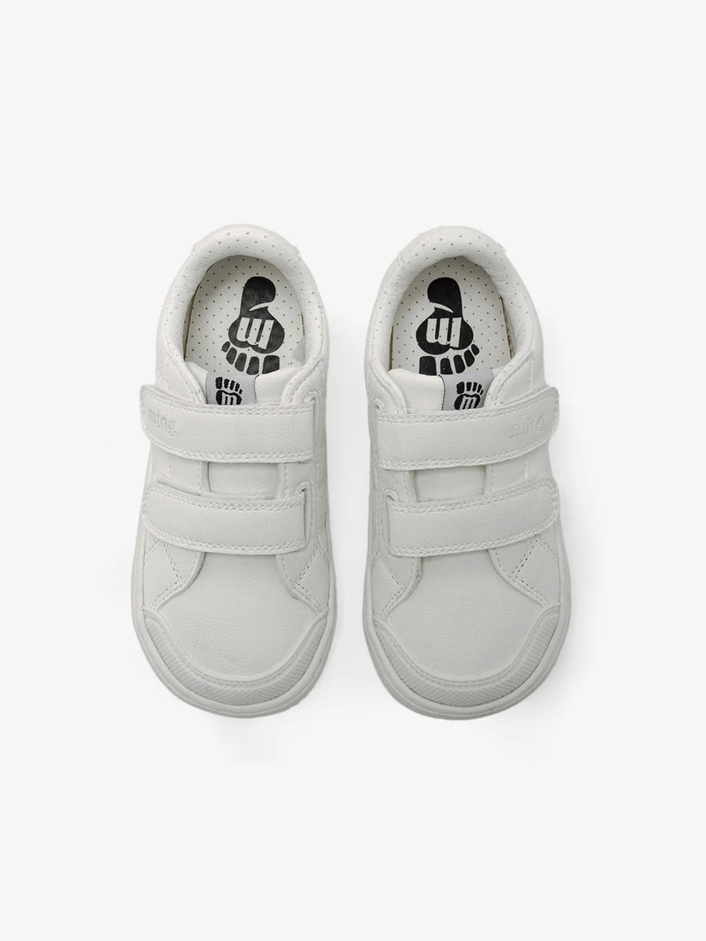 Deportiva colegial barefoot Mustang Free Blanca