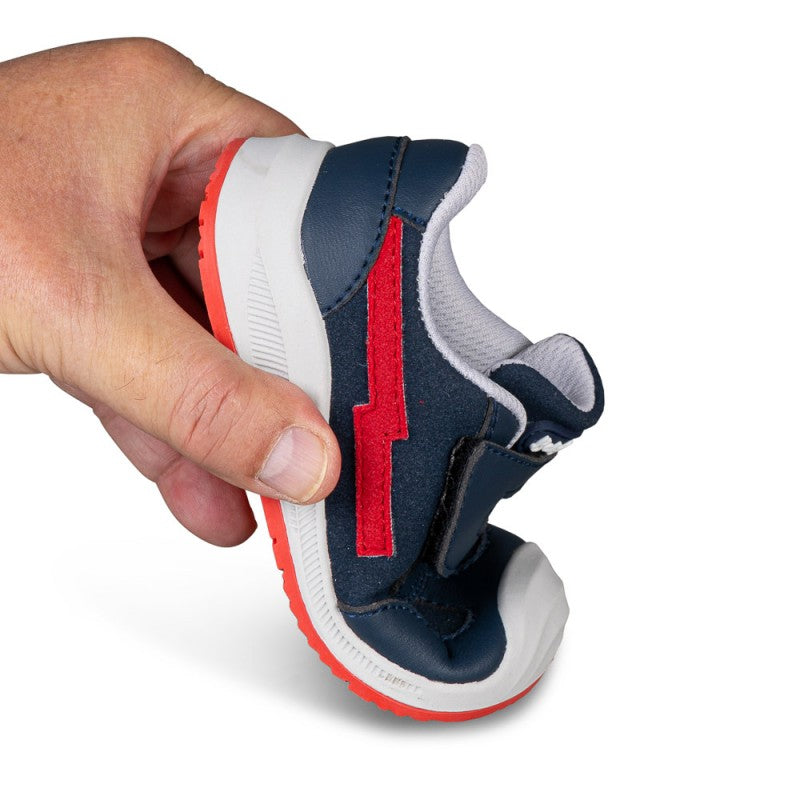 Deportiva Barefoot niño Azul Marino Rayo Baby Free
