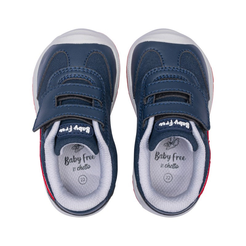 Deportiva Barefoot niño Azul Marino Rayo Baby Free