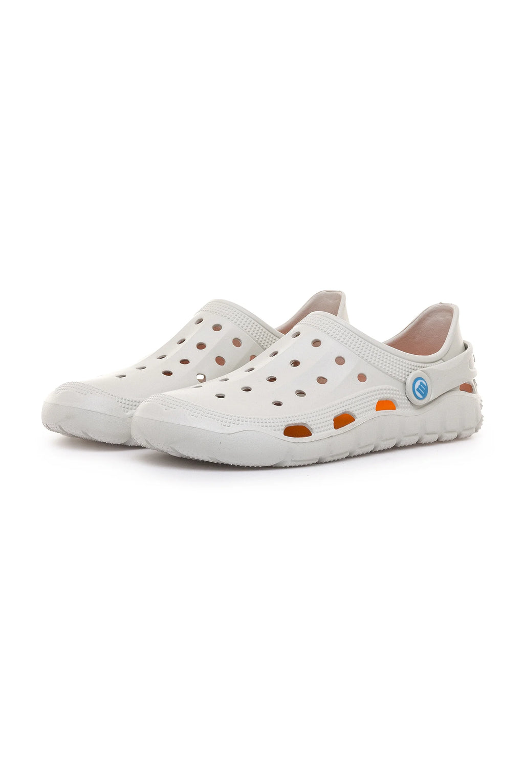 Zuecos Barefoot Mustang Evacare Blanco