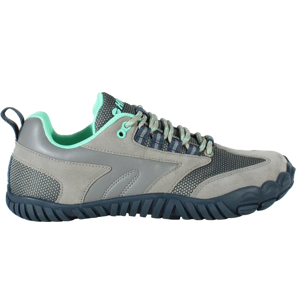 Zapatillas barefoot trekking waterproof Gris Hi-Tec Figaro Low WP