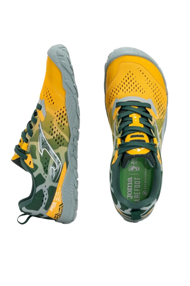 Joma Sima Junior 2628 Naranja Saffron | Zapatilla Barefoot Trail