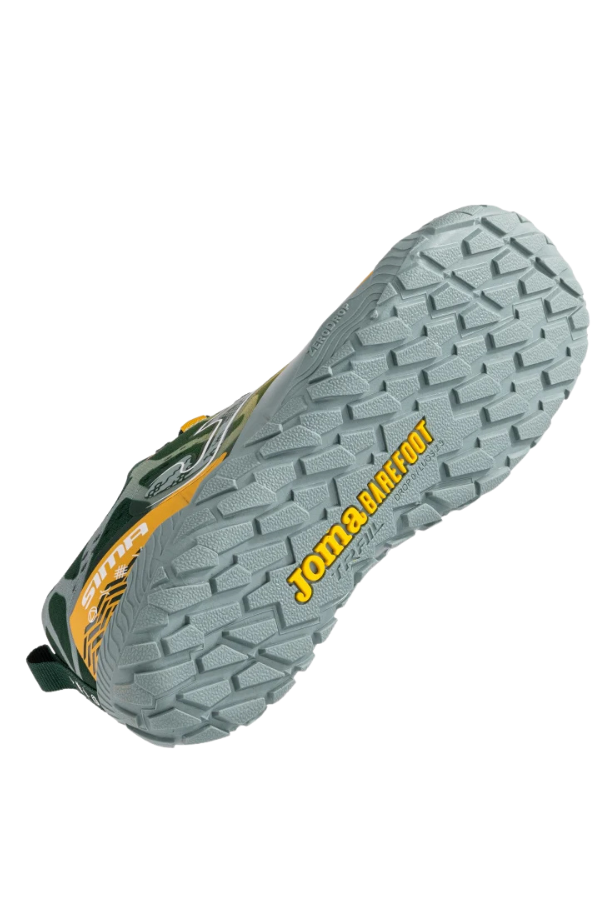 Joma Sima Junior 2628 Naranja Saffron | Zapatilla Barefoot Trail