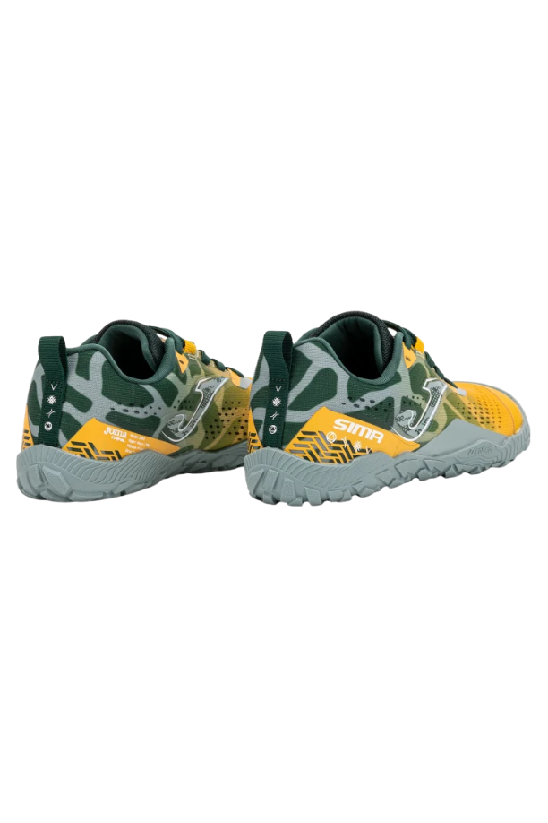 Joma Sima Junior 2628 Naranja Saffron | Zapatilla Barefoot Trail