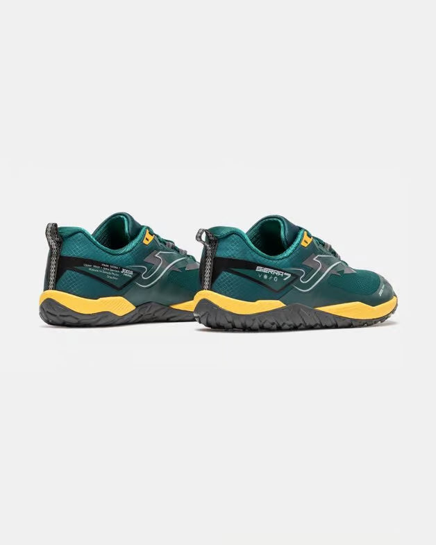 Zapatillas Senderismo Joma Sierra Barefoot Verde Amarillo