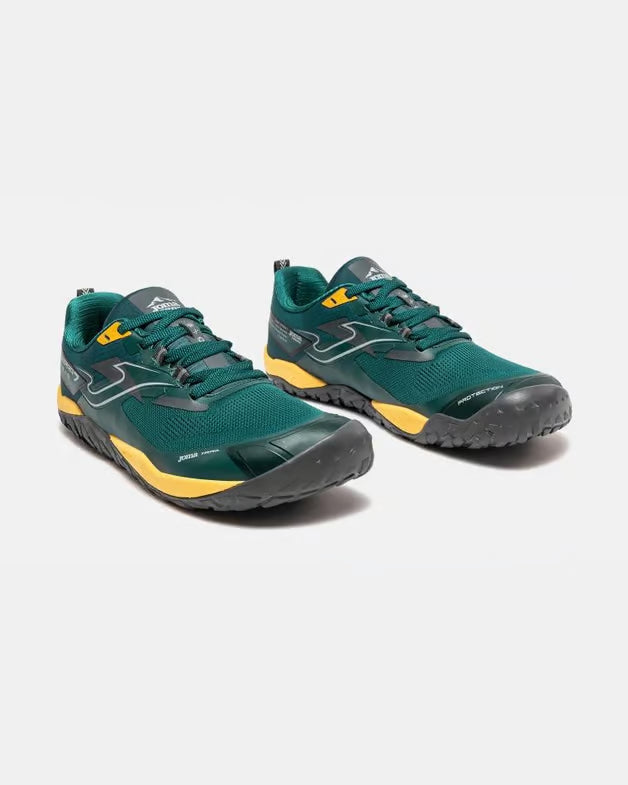 Zapatillas Senderismo Joma Sierra Barefoot Verde Amarillo