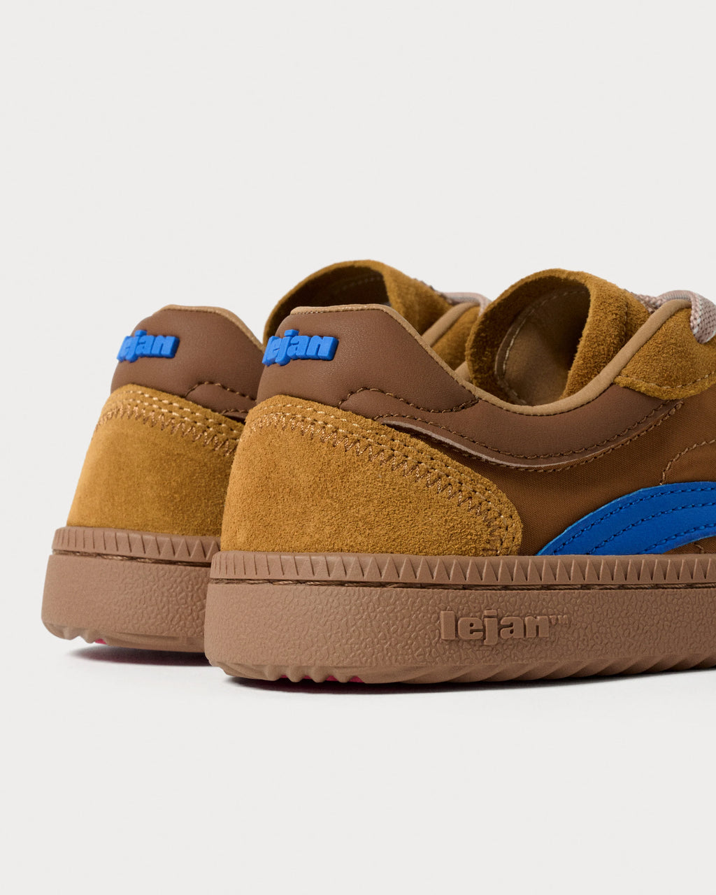 Lejan One Camel Electric Blue Zapatilla Barefoot