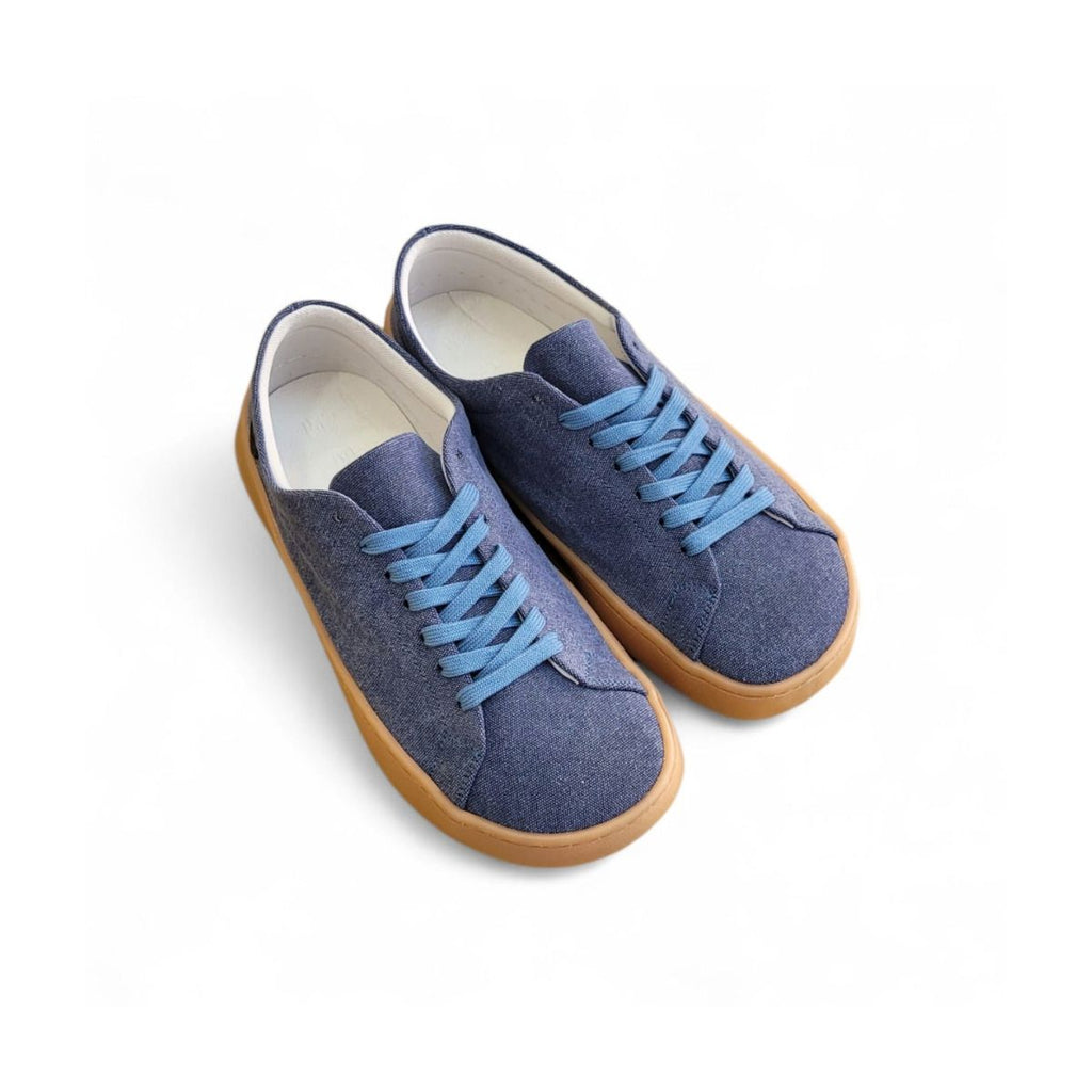 Zapatillas Barefoot Coqueflex Lona Marino