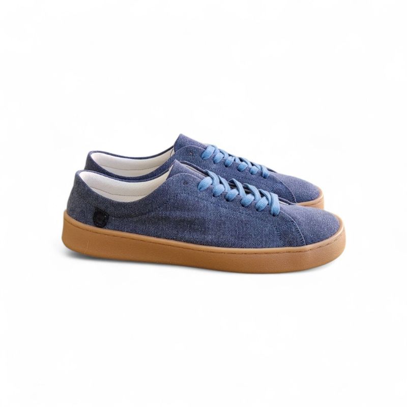 Zapatillas Barefoot Coqueflex Lona Marino