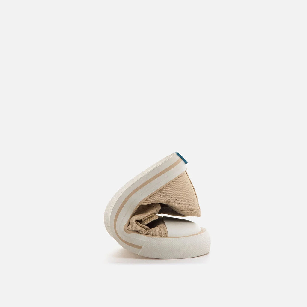 Zapatillas Barefoot Mustang Free de Lona para Niños Beige