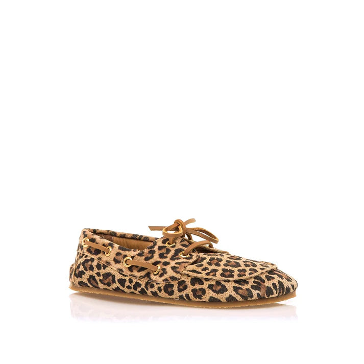 Mocasines Barefoot Mujer Mustang Leopardo