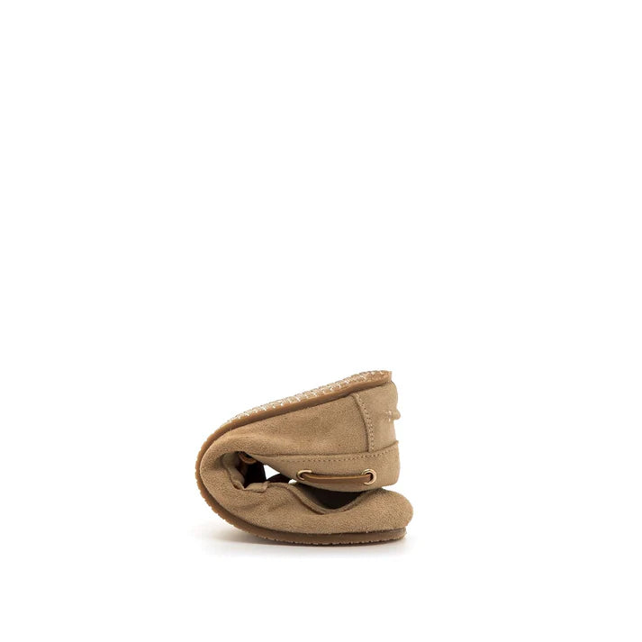 Mocasines Barefoot Mujer Mustang Beige