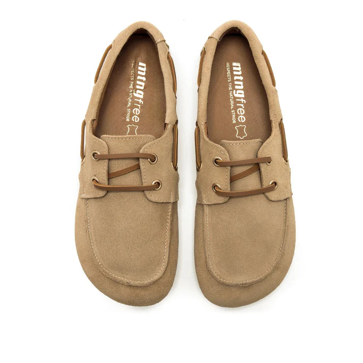 Mocasines Barefoot Mujer Mustang Beige