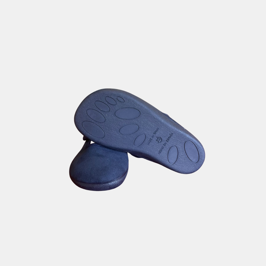 Merceditas Barefoot Batilas con Lazo Extraíble Azul Marino