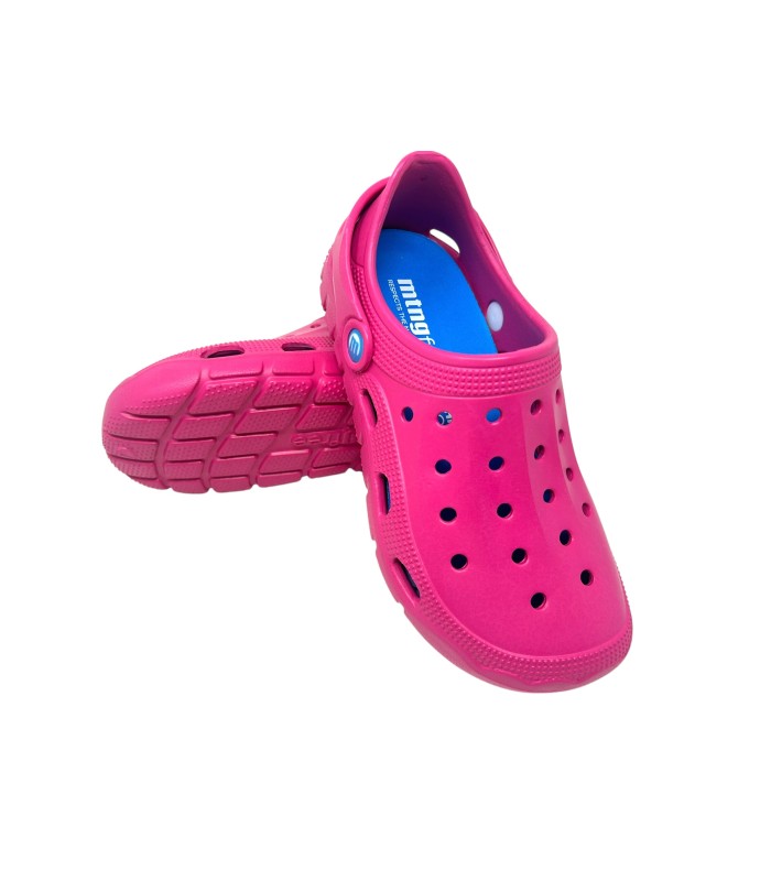 Zuecos Barefoot Mustang Evacare Rosa