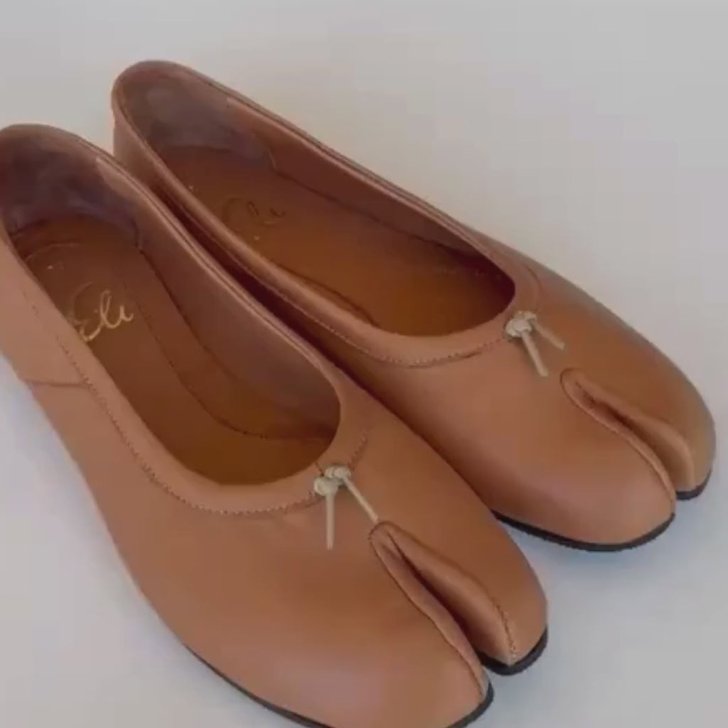 Bailarinas Japonesas Piel Color Cuero Eli 1957